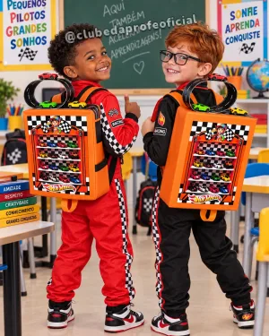 Mochila Maluca Hot Wheels - foto 4 de 12