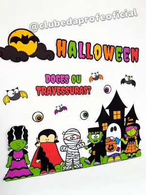 Painel de Halloween