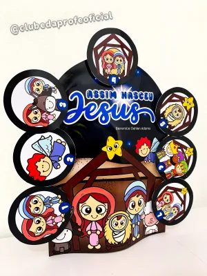 Luva de História Assim Nasceu Jesus - foto 10 de 14