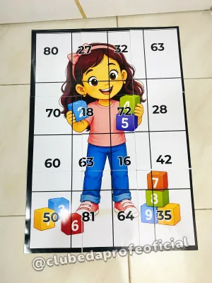 Quebra-Cabeça Matemático da Multiplicação - foto 6 de 7