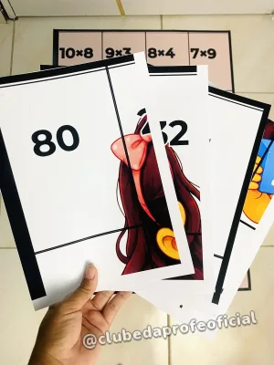 Quebra-Cabeça Matemático da Multiplicação - foto 2 de 7
