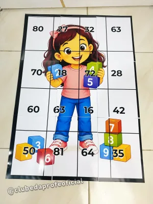 Quebra-Cabeça Matemático da Multiplicação - foto 7 de 7