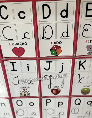 Alfabeto de Parede - foto 14 de 21